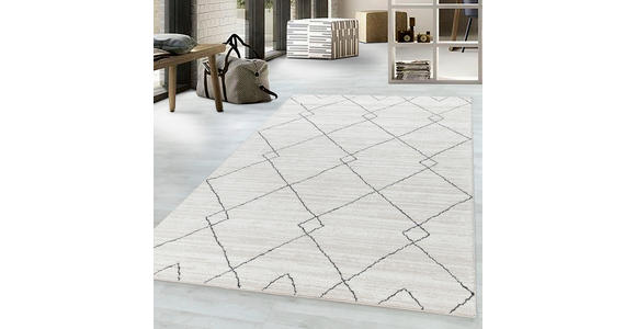 WEBTEPPICH 80/150 cm Tasa Creme - Creme, Design, Textil (80/150cm) - Novel