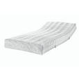 KALTSCHAUMMATRATZE 1 FOUR ME, MODELL 1 200/200 cm Höhe ca. 22 cm  - Weiß, Basics, Textil (200/200cm) - Dieter Knoll