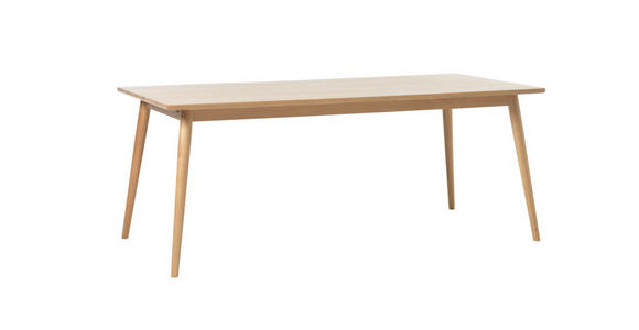 ESSTISCH Eichefarben rechteckig   - Eichefarben, Trend, Holz/Holzwerkstoff (190-280/90/75cm) - Carryhome