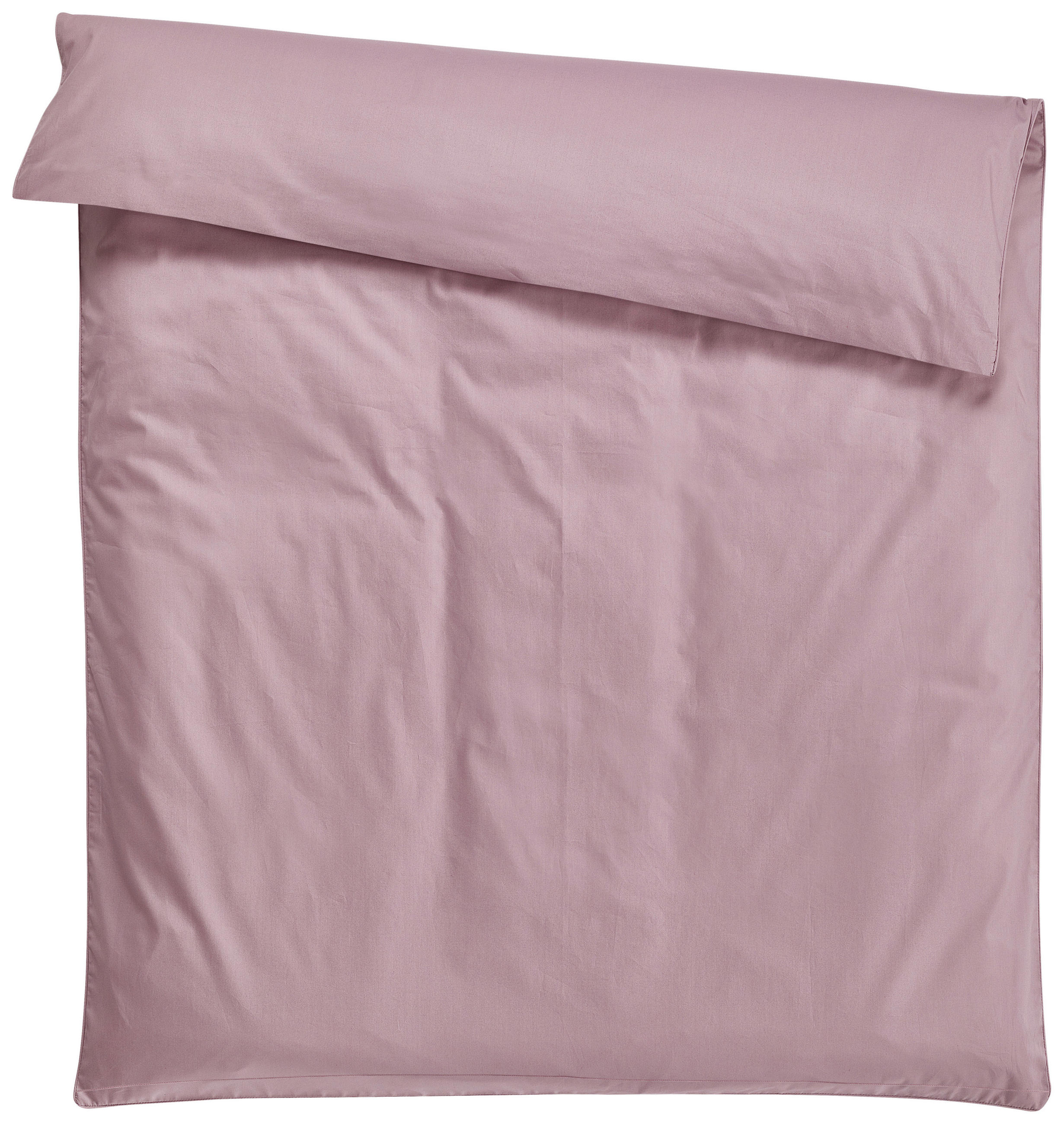 DUVETBEZUG Uno Satin 160/210 cm  - Rosa, Basics, Textil (160/210cm) - Dieter Knoll