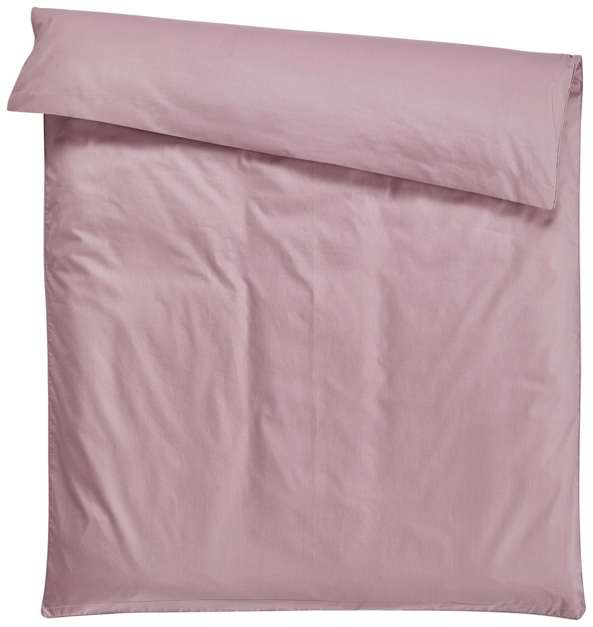 DUVETBEZUG Uno Satin 160/210 cm  - Rosa, Basics, Textil (160/210cm) - Dieter Knoll