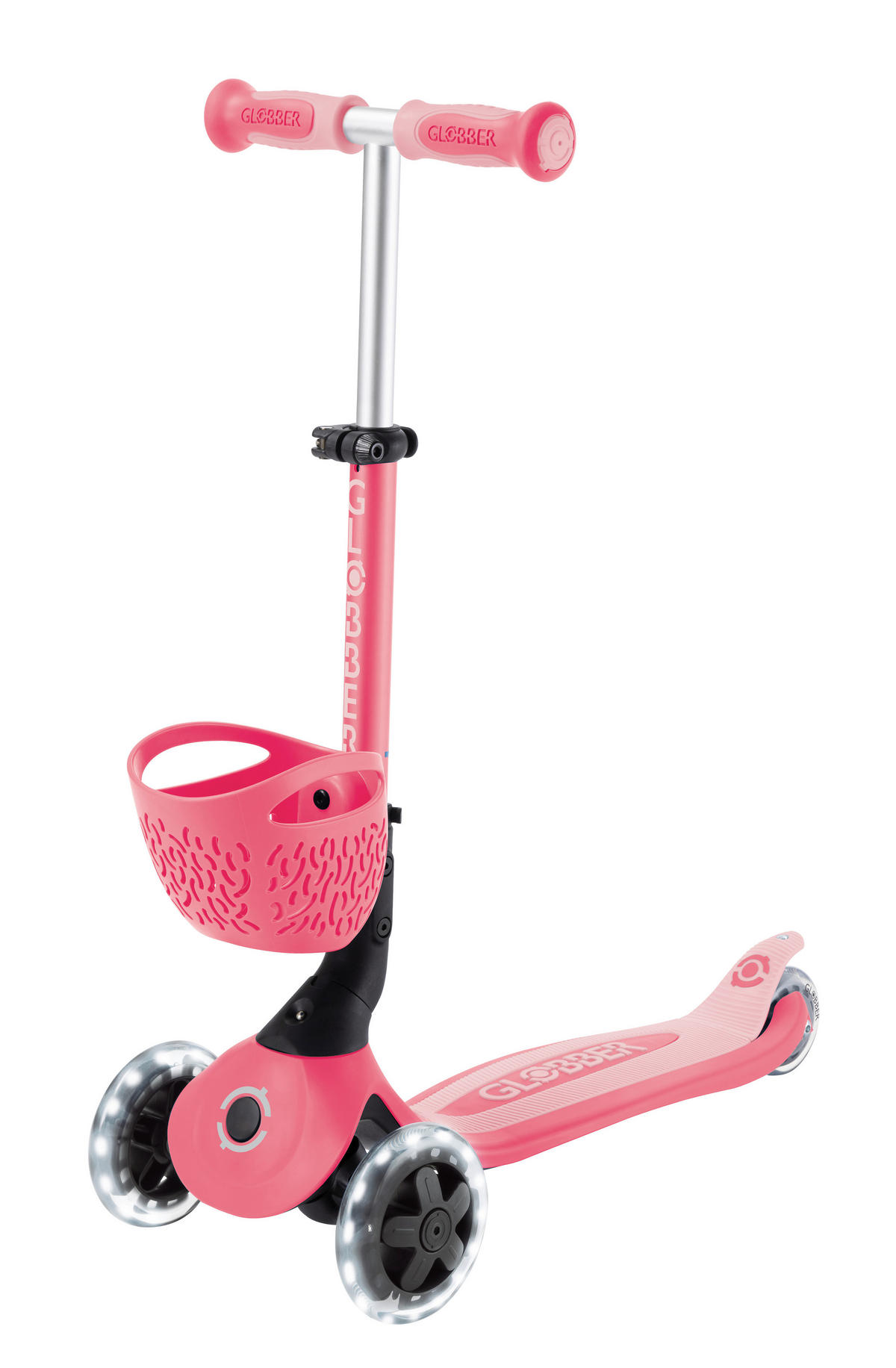 LAUFRAD GO-UP BABY 360 LIGHT 3IN1  - Pink/Rosa, LIFESTYLE, Kunststoff (75/29,5/102,5cm) - GLOBBER