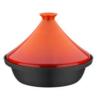 SCHMORTOPF TAJINE 2 L  - Schwarz/Orange, Basics, Keramik/Metall (30cm) - GSW