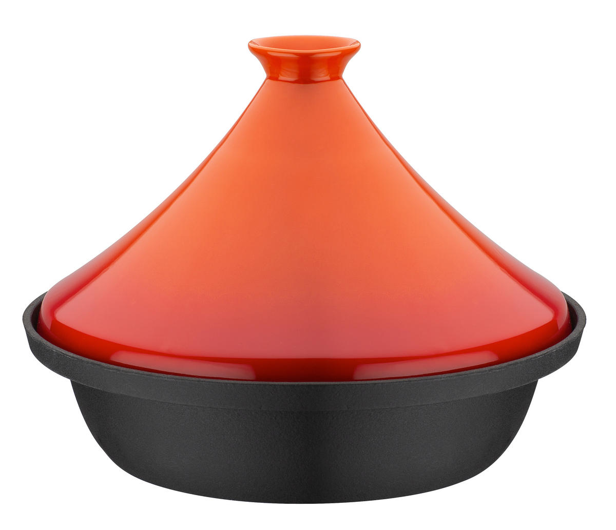 SCHMORTOPF TAJINE 2 L  - Schwarz/Orange, Basics, Keramik/Metall (30cm) - GSW