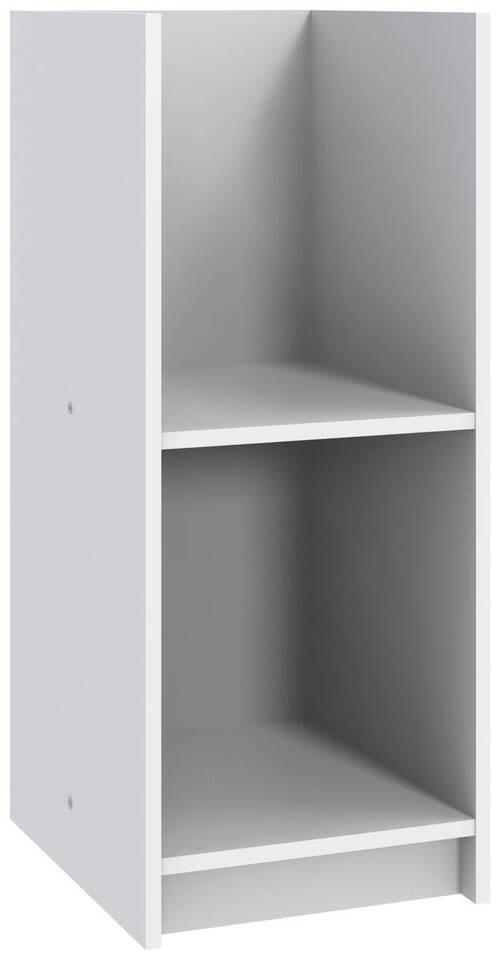 UNTERSTELLREGAL - Weiss, Modern, Holzwerkstoff (34/83/38cm) - MID.YOU