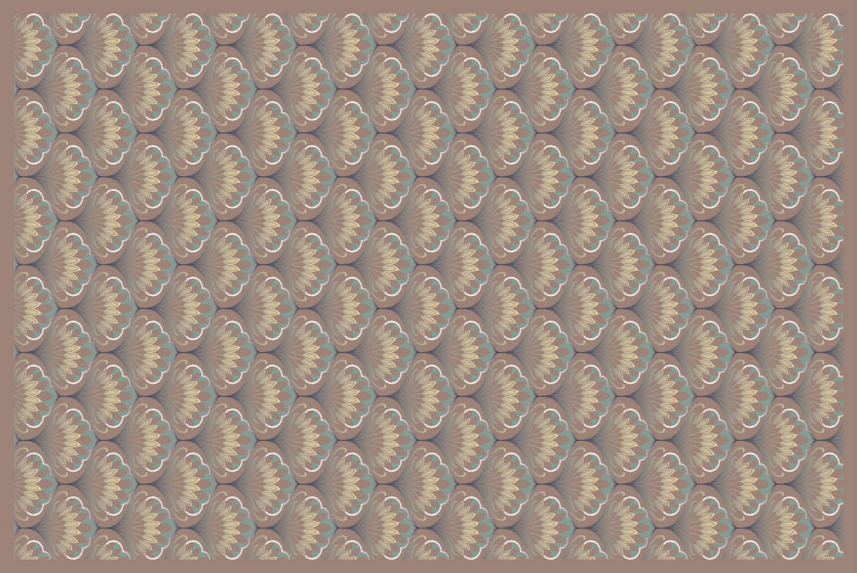 VINYL TEPPICH 90/60 cm Braun  - Braun, LIFESTYLE, Kunststoff (90/60cm)