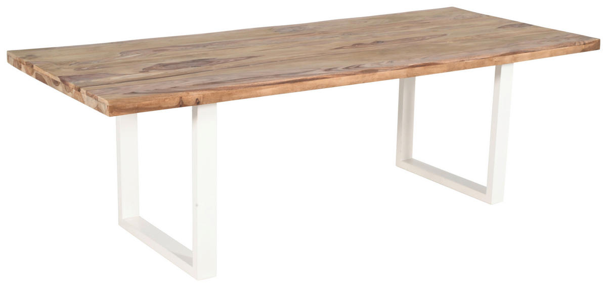 TISCHGESTELL Creme  - Creme, Design, Metall (80/40/73cm) - Landscape