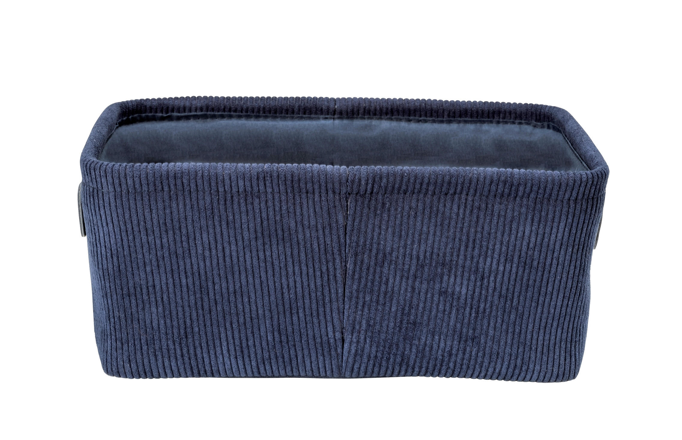 AUFBEWAHRUNGSKÖRBCHEN  - Dunkelblau, Basics, Textil (27,6/12/20cm) - Wenko