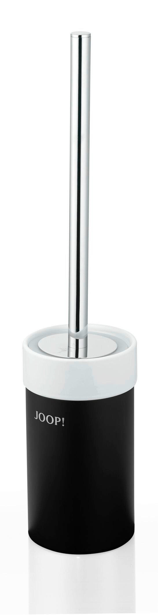 WC-BÜRSTENGARNITUR - Chromfarben, Design, Keramik/Kunststoff (17/17/45cm) - Joop!