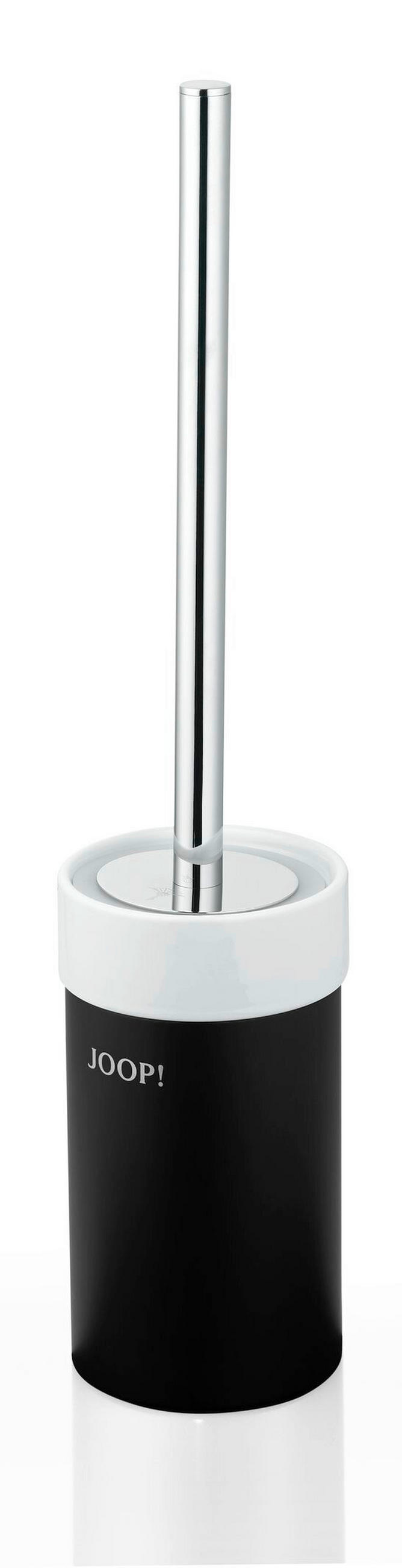 WC-BÜRSTENGARNITUR - Chromfarben, Design, Keramik/Kunststoff (17/17/45cm) - Joop!