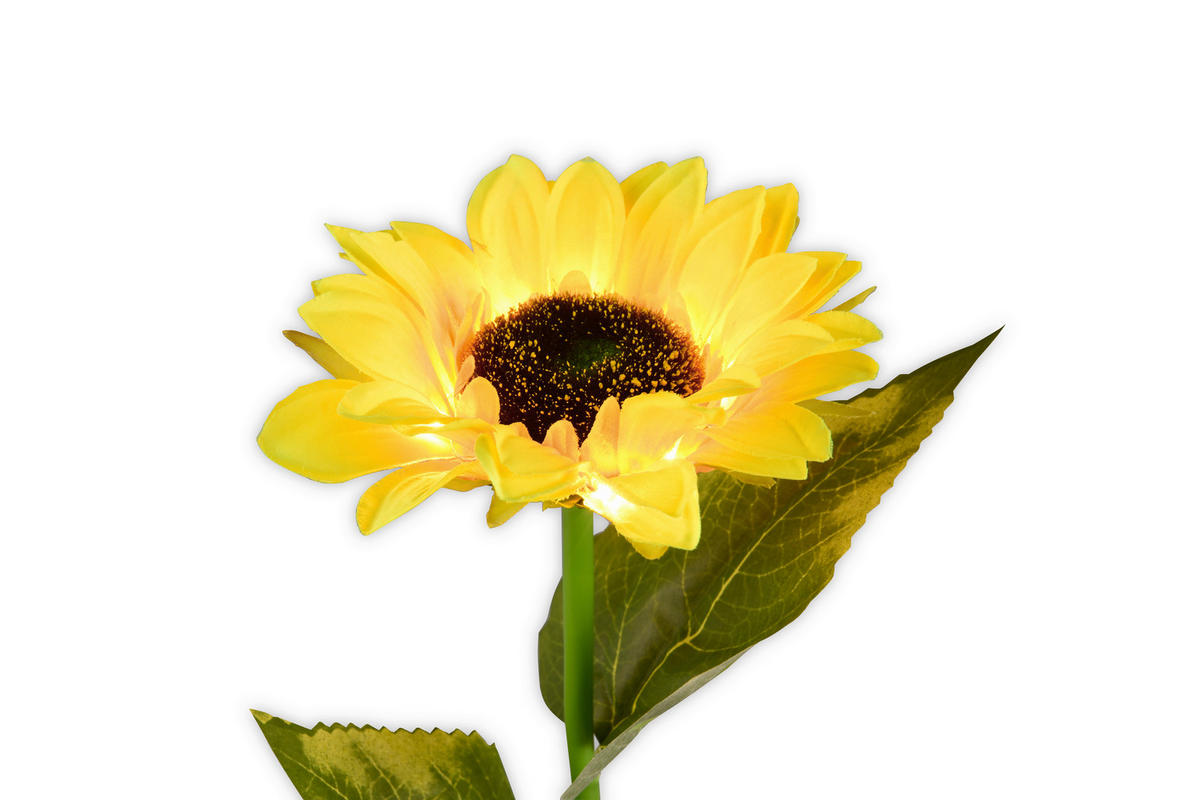 Lampă Solară 15/72 cm    - argintiu/galben, Trend, plastic/metal (15/72cm) - Ambia Garden