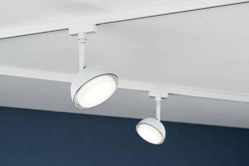SCHIENENSYSTEM-STRAHLER URail 10/17,0 cm   - Weiß, Basics, Kunststoff/Metall (10/17,0cm) - Paulmann