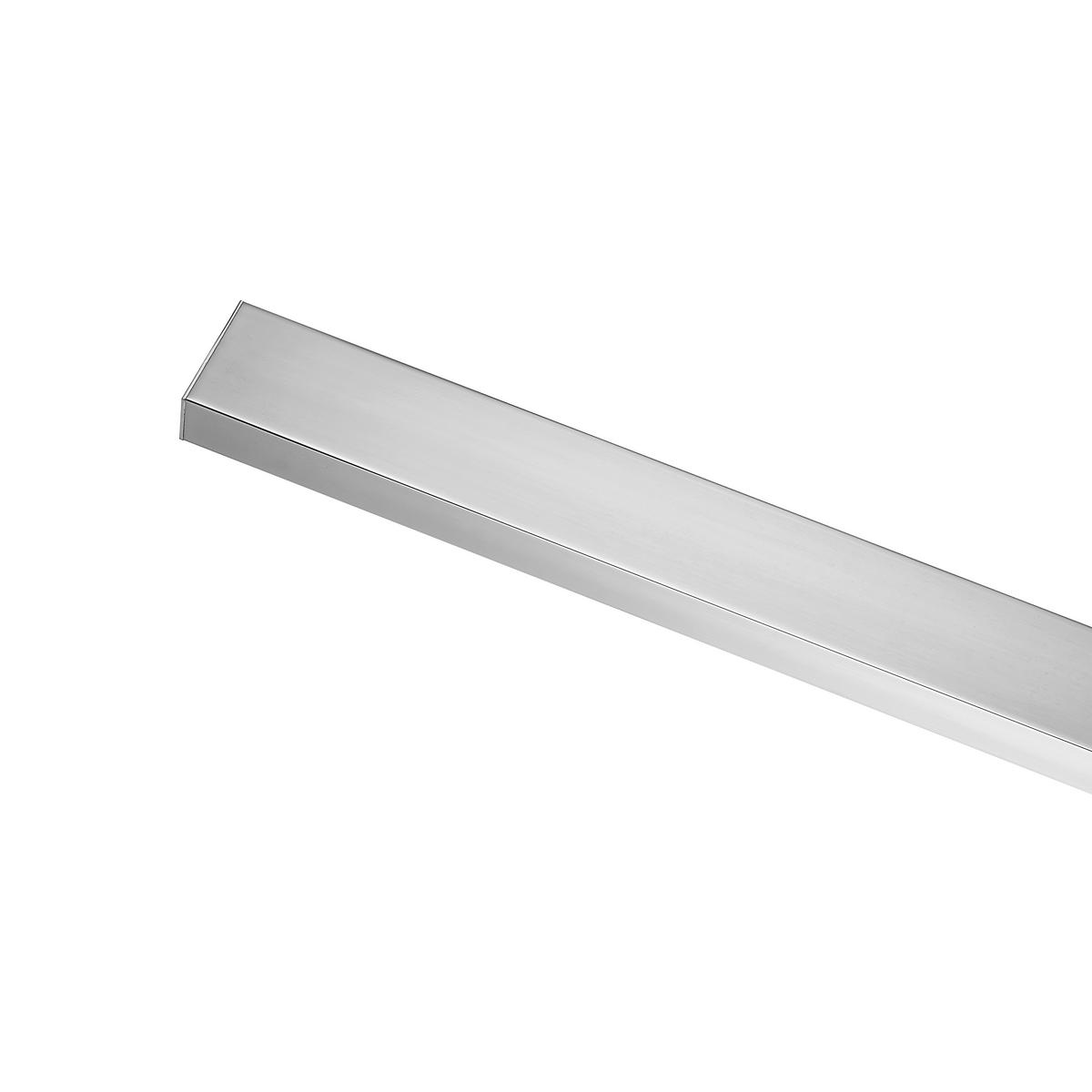 LED-WANDLEUCHTE Aurora 120/5/7 cm   - Alufarben, Basics, Kunststoff/Metall (120/5/7cm) - Novel