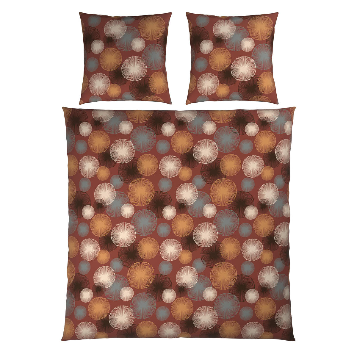 BETTWÄSCHE Satin 200/200 cm  - Braun, Textil (200/200cm) - Esposa