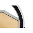 LED-DECKENLEUCHTE 30/6 cm   - Schwarz/Naturfarben, LIFESTYLE, Holz/Kunststoff (30/6cm) - Novel