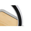 LED-TAKLAMPA Memphis 19 W 30/6 cm  - vit/svart, Lifestyle, metall/trä (30/6cm) - Novel