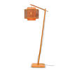 STEHLEUCHTE    - Schwarz/Naturfarben, Trend, Holz (176/40/68cm) - Good & Mojo