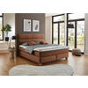 BOXSPRINGBETT 180/200 cm  in Rostfarben  - Rostfarben/Naturfarben, MODERN, Holz/Textil (180/200cm) - Beldomo - Sleep