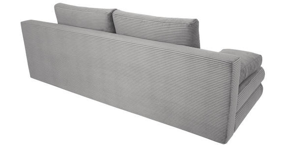 SCHLAFSOFA Taras  mit Stoffauswahl Cord Grau  - Schwarz/Grau, Design, Kunststoff/Textil (197/77/81cm) - Xora