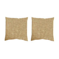 KISSENHÜLLEN-SET FJELLA 40/40 cm  - Gelb, Basics, Textil (40/40cm)