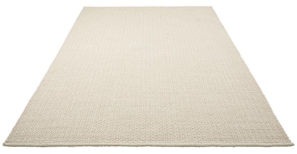 HANDWEBTEPPICH 70/130 cm  - Beige, Natur, Textil (70/130cm) - Linea Natura