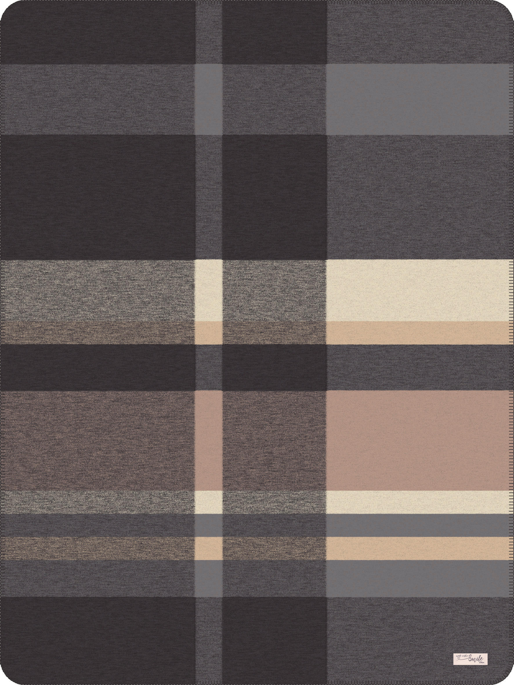 DEKA, bavlna, 150/200 cm - antracitová, Basics, textil (150/200cm) - S. Oliver