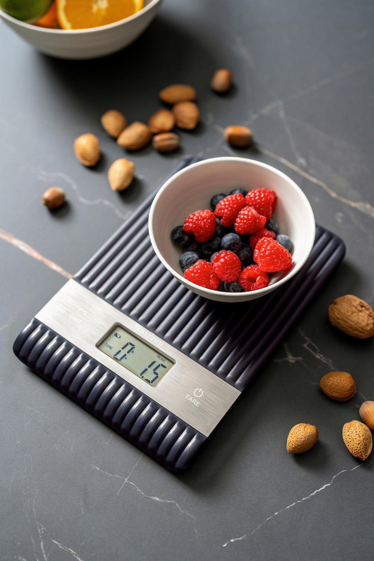 ELEKTRISCHE KÜCHENWAAGE - Anthrazit, Basics, Kunststoff (5kg) - GUZZINI