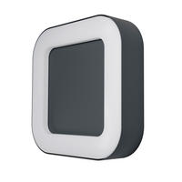 LED-AUßENLEUCHTE 20,2/20,2/4,5 cm   - Dunkelgrau, Basics, Kunststoff/Metall (20,2/20,2/4,5cm) - Osram