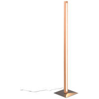 LED-STEHLEUCHTE - Eichefarben, Lifestyle, Holz/Kunststoff (22/115cm) - Novel