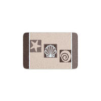 BADEMATTE Taupe 60/90 cm  - Taupe, Basics, Kunststoff/Textil (60/90cm) - Grund