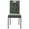 STOLICA  zelena  metal      - zelena/crna, Moderno, metal (46/91/61cm)