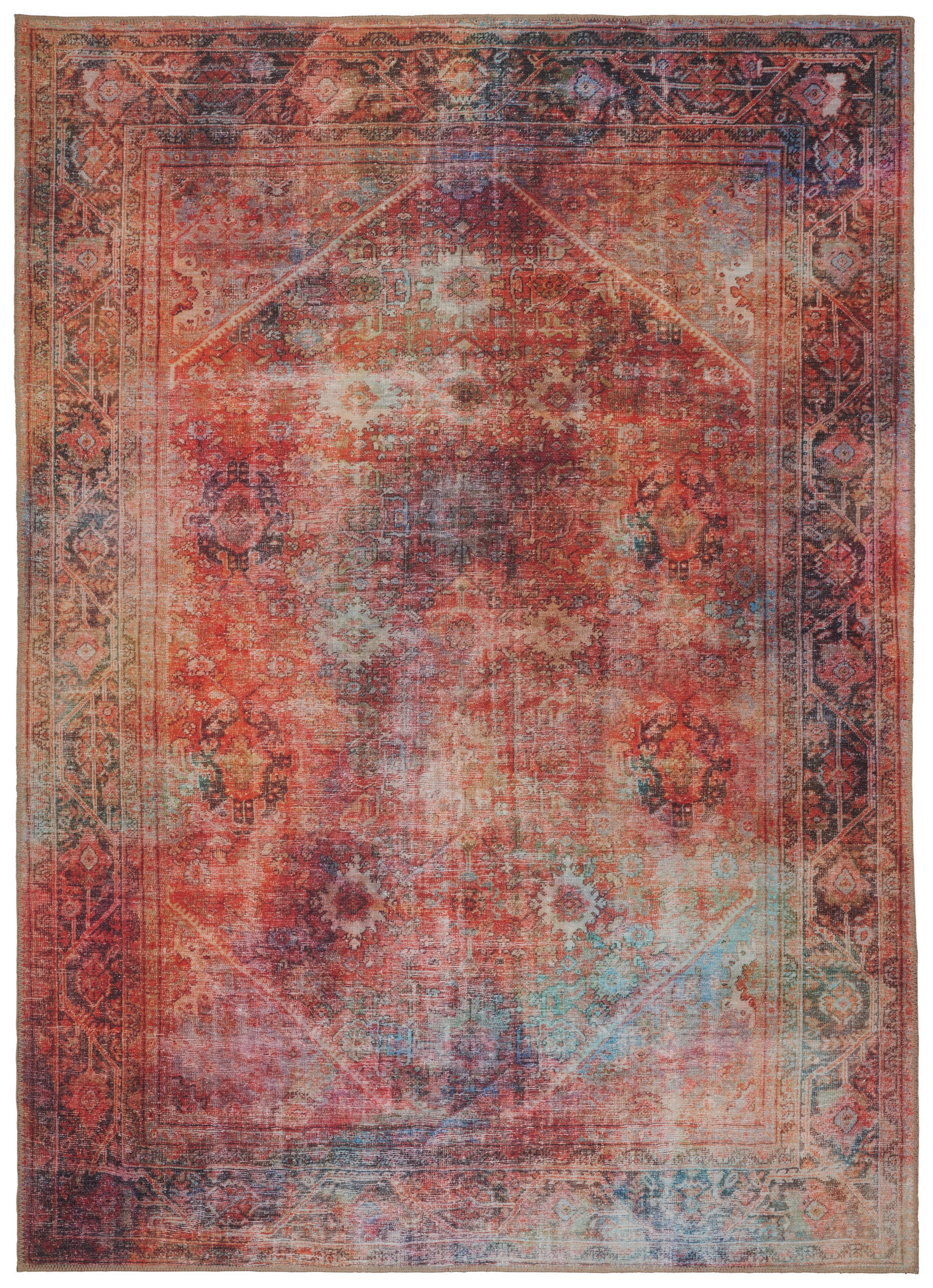VINTAGE MATTA 190/290 cm Heriz Antique  - multicolor, Trend, textil (190/290cm) - Novel