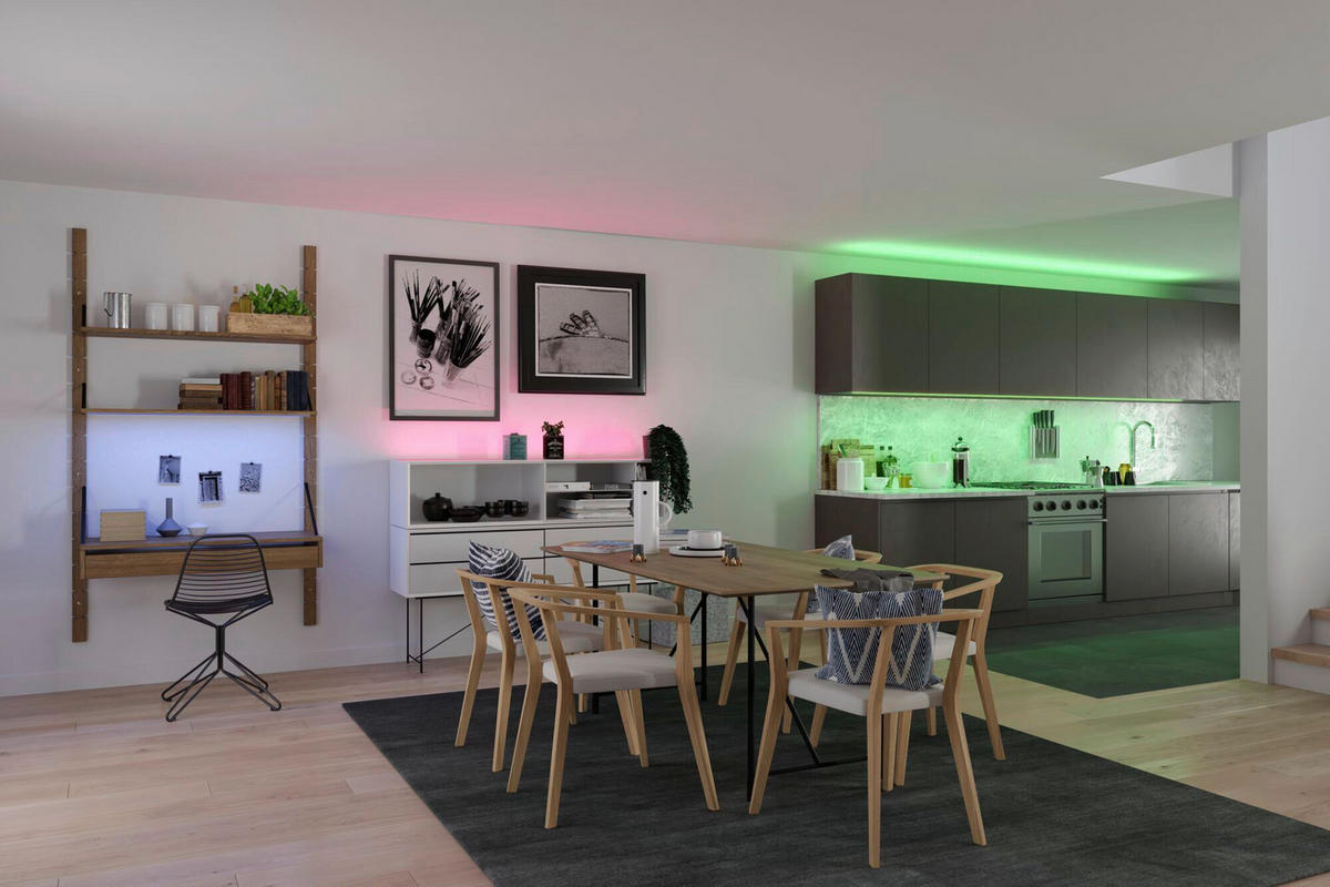 LED-STRIP SimpLED 300/1,0/0,3 cm   - Weiß, Basics, Kunststoff/Metall (300/1,0/0,3cm) - Paulmann