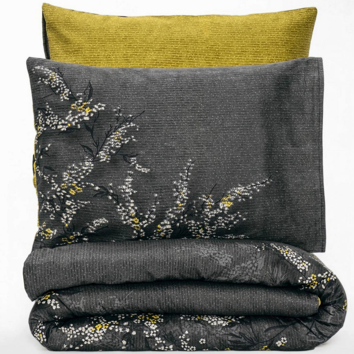 BETTWÄSCHE 155/220 cm  - Anthrazit/Multicolor, Basics, Textil (155/220cm)