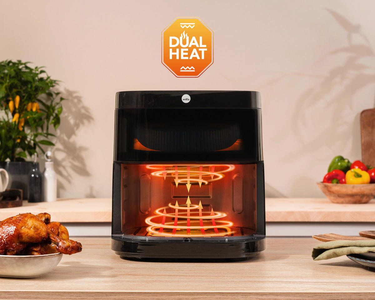 AIRFRYER Wilfa  - svart, Basics, metall/plast (6l) - Wilfa
