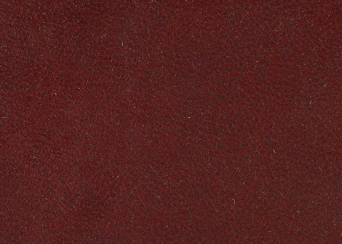 ECKSOFA in Flachgewebe Bordeaux  - Bordeaux/Beige, Design, Textil/Metall (271/239cm) - Cantus