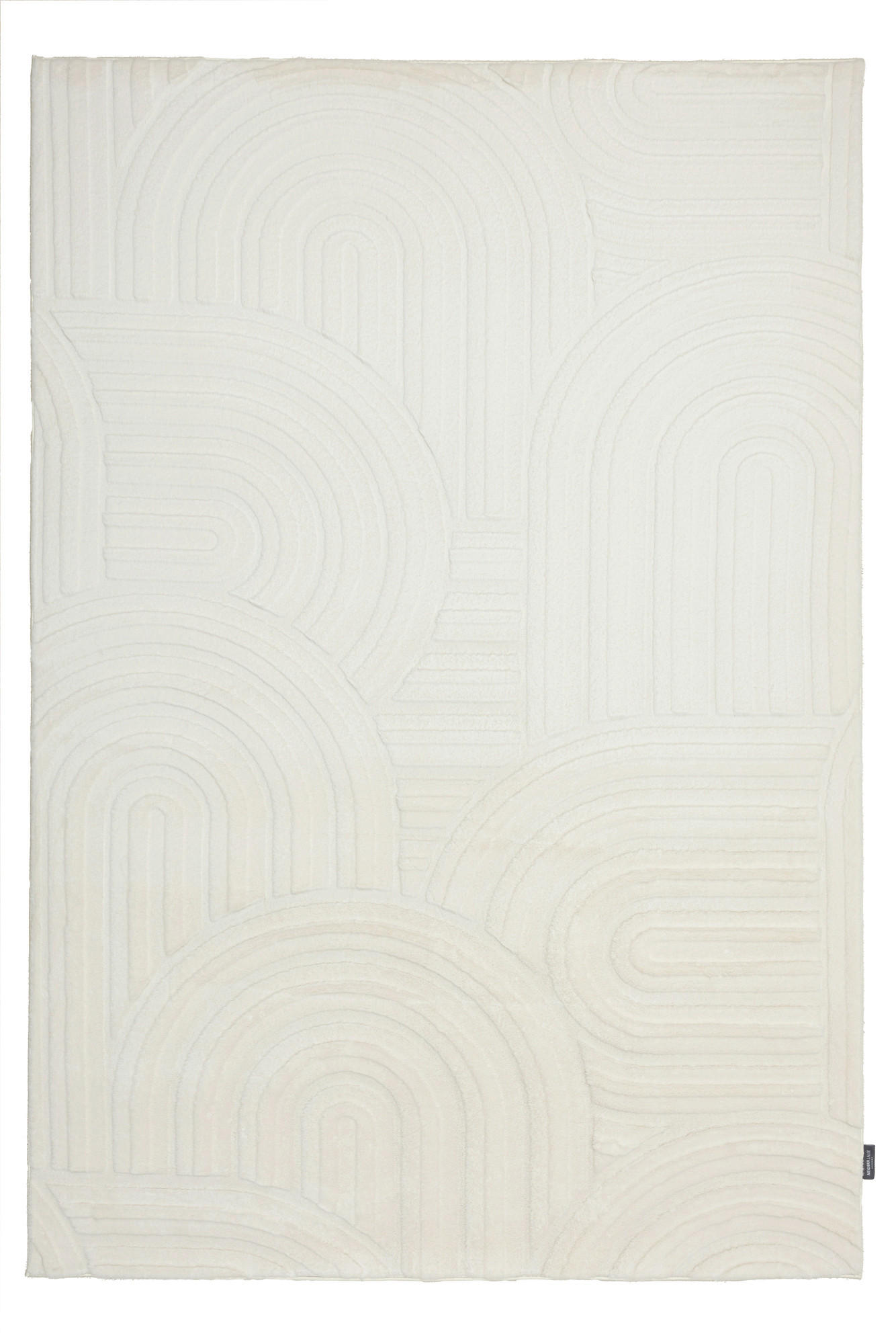 FLACHWEBETEPPICH 160/230 cm Weiß  - Weiß, Basics, Textil (160/230cm) - Kayoom