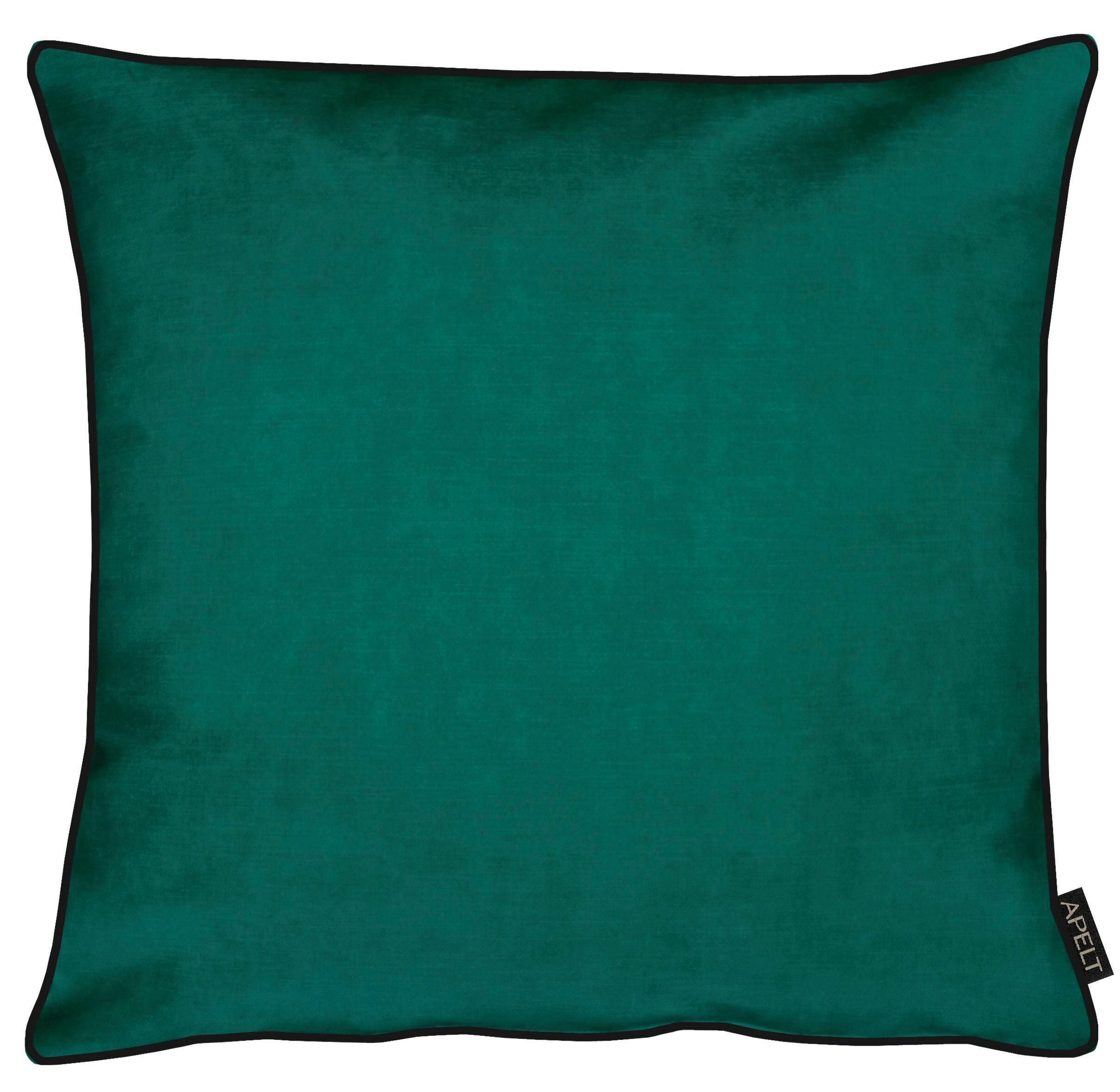 ZIERKISSEN 45/45 cm  - Petrol, Basics, Textil (45/45cm) - Apelt