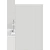 SPRCHOVÝ ZÁVĚS, 180/200 cm - šedá/bílá, Basics, plast (180/200cm) - Grund