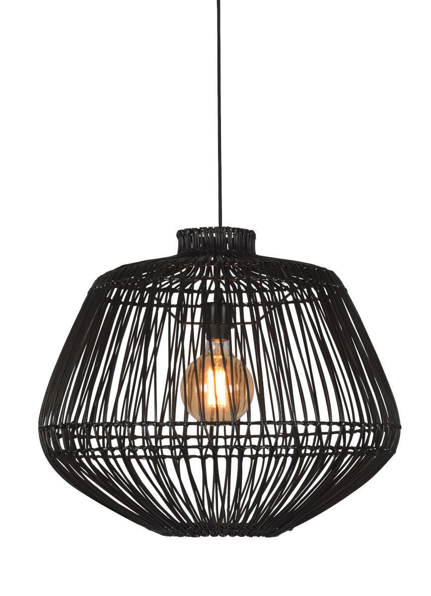 HÄNGELEUCHTE GOOD&MOJO  60/50 cm   - Schwarz, Trend (60/50cm) - Good & Mojo