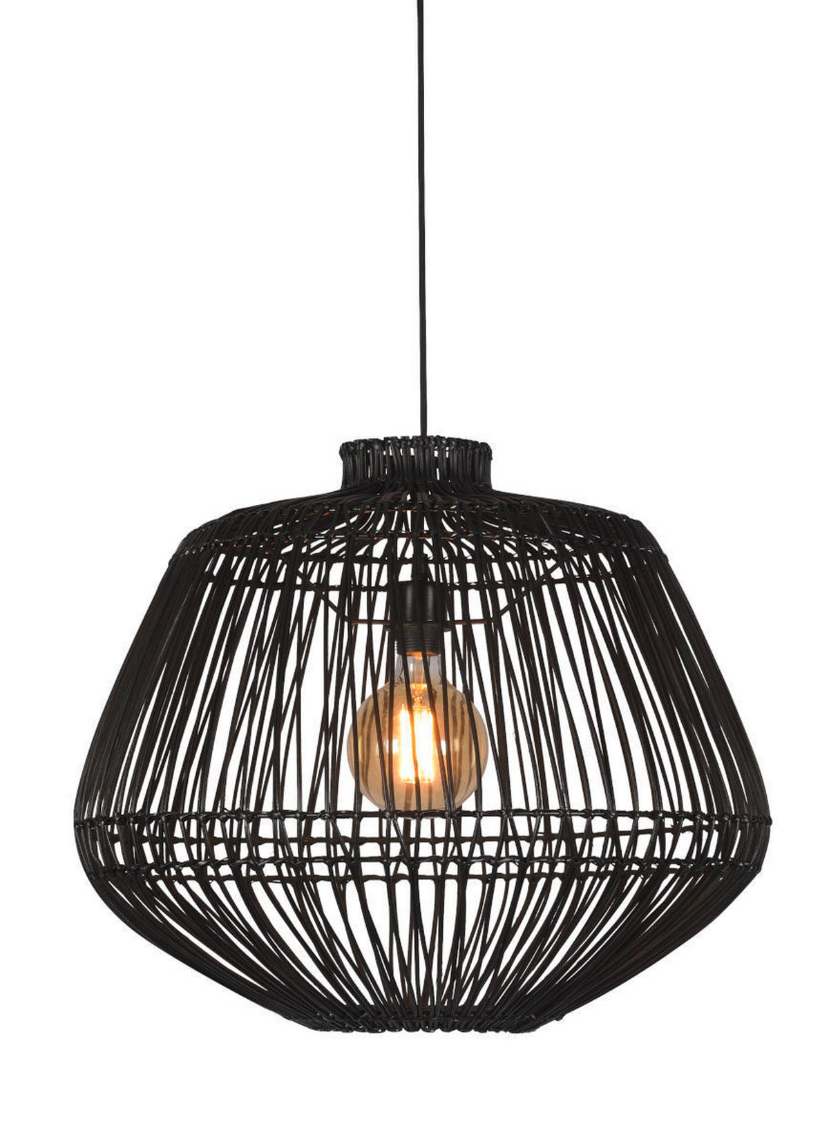 HÄNGLAMPA GOOD&MOJO  60/50 cm  - svart, Trend (60/50cm) - Good & Mojo