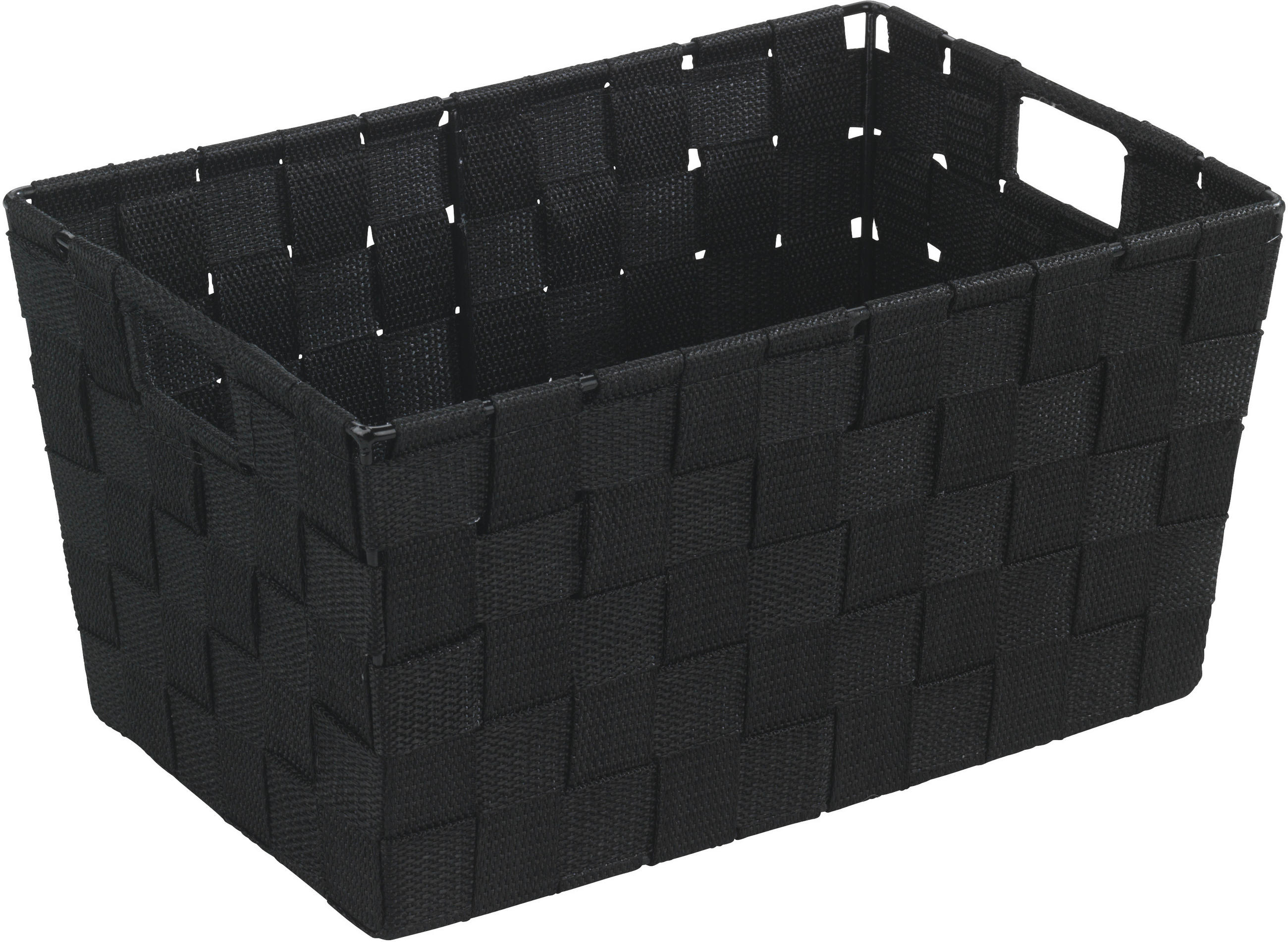 KORB  - Schwarz, Basics, Kunststoff (30/20/15cm) - Wenko