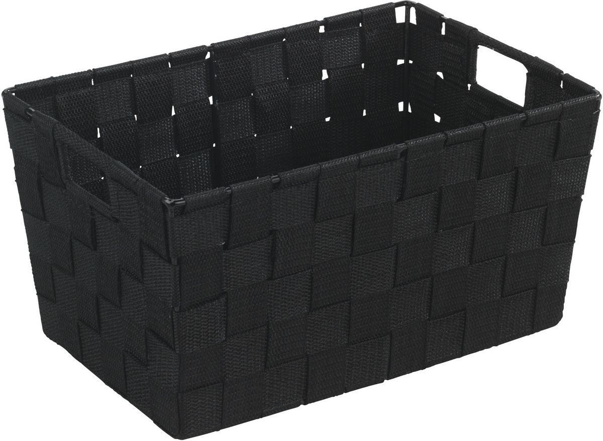 KORB - Schwarz, Basics, Kunststoff (30/20/15cm) - Wenko