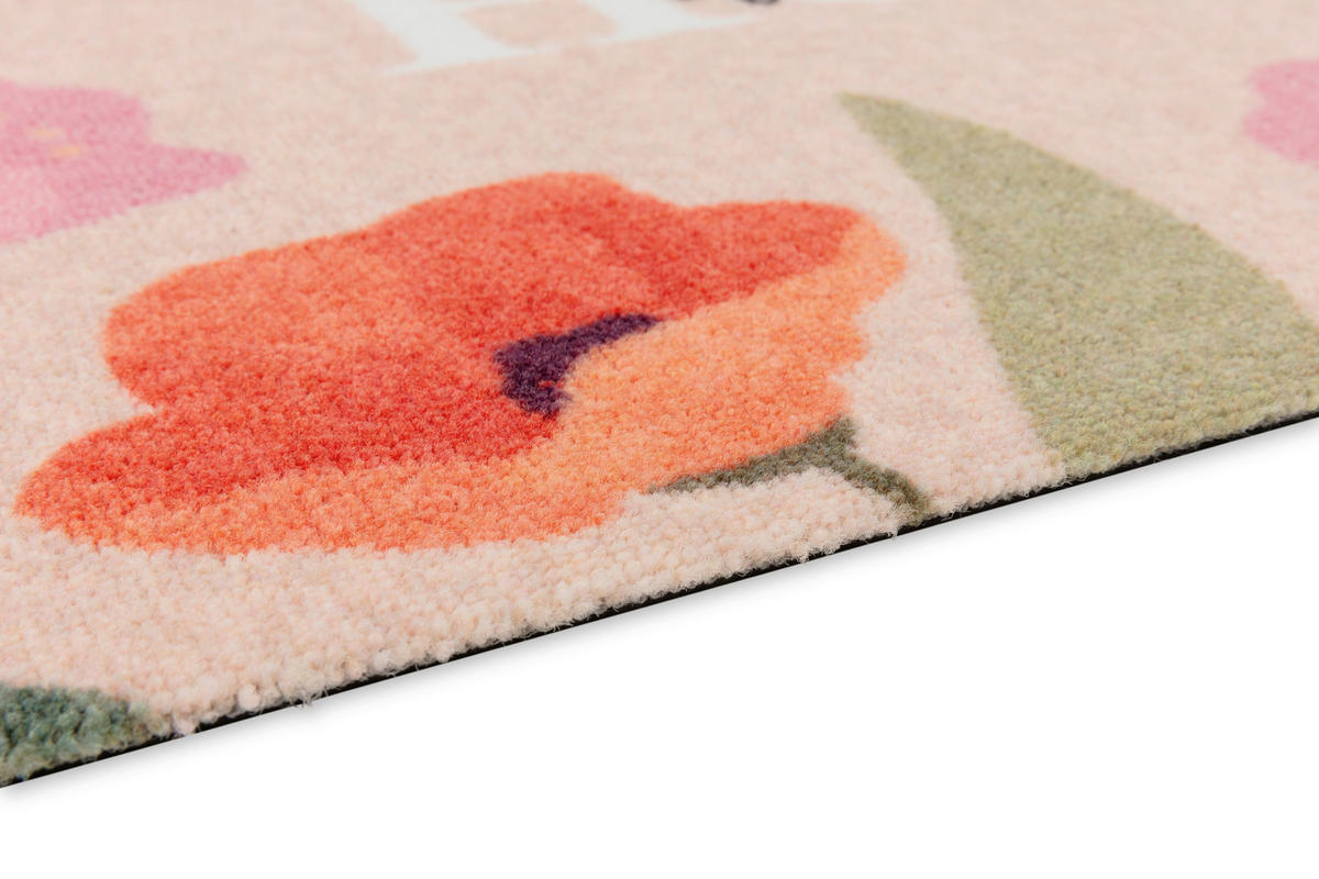 FUßMATTE  50/70 cm  Rosa  - Rosa, Basics, Kunststoff/Textil (50/70cm) - Astra