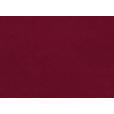 ECKSOFA Fino in Mikrofaser Bordeaux  224/305 cm  - Bordeaux/Schwarz, Design, Textil/Metall (224/305cm) - Dieter Knoll