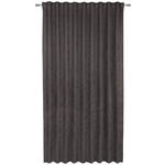 FERTIGVORHANG blickdicht  - Dunkelgrau, KONVENTIONELL, Textil (140/175cm) - Esposa