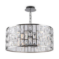 KRONLEUCHTER 50/26.8 cm    - Chromfarben/Transparent, Trend, Glas/Metall (50/26.8cm) - MAYTONI