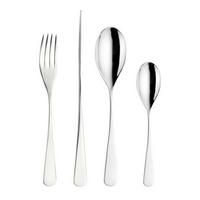 BESTECKSET AUDREY 16-teilig Stahl  - Edelstahlfarben, Basics, Metall (25,5/7/5,3cm) - Pintinox