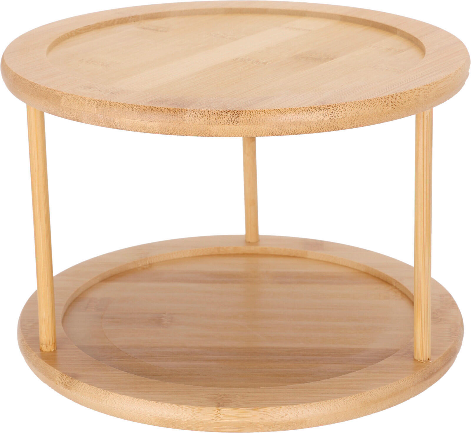 Platou Rotativ   25/25/18 cm  - Basics, materiale naturale (25/25/18cm)