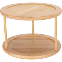 Platou Rotativ   25/25/18 cm  - Basics, materiale naturale (25/25/18cm)